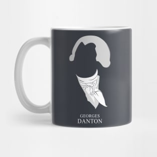 Georges Danton - Minimalist Portrait Mug